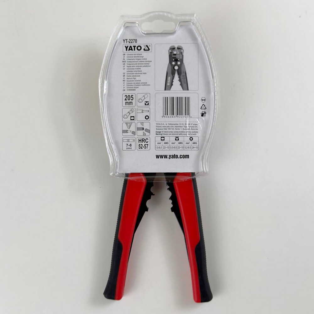 Обжимной инструмент YATO 205 мм ( YT-2270 )